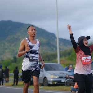 Race photo from KEDIRI HALF MARATHON 2026