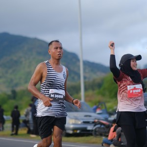 Race photo from KEDIRI HALF MARATHON 2026