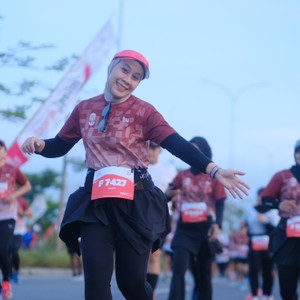 Race photo from KEDIRI HALF MARATHON 2026