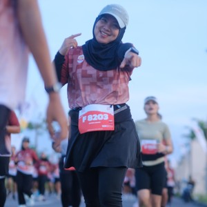 Race photo from KEDIRI HALF MARATHON 2026