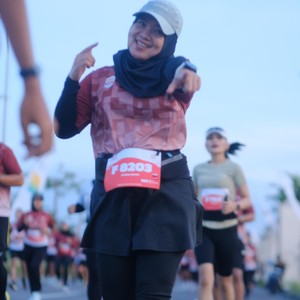 Race photo from KEDIRI HALF MARATHON 2026