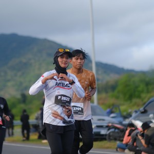 Race photo from KEDIRI HALF MARATHON 2026