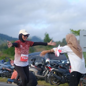 Race photo from KEDIRI HALF MARATHON 2026