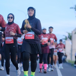 Race photo from KEDIRI HALF MARATHON 2026