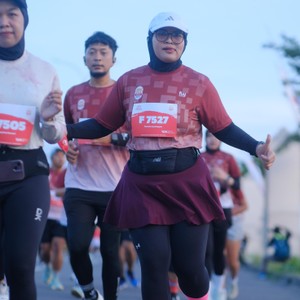 Race photo from KEDIRI HALF MARATHON 2026