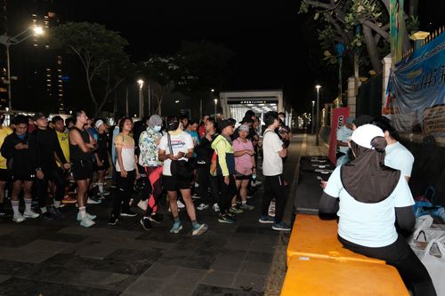 Race photo from Smartfren Run 2024 Vibes