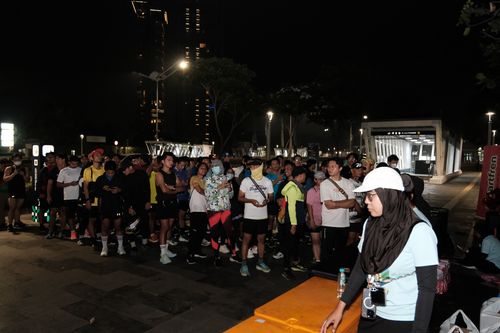 Race photo from Smartfren Run 2024 Vibes