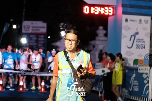 Race photo from Jabar Run 10K 2024