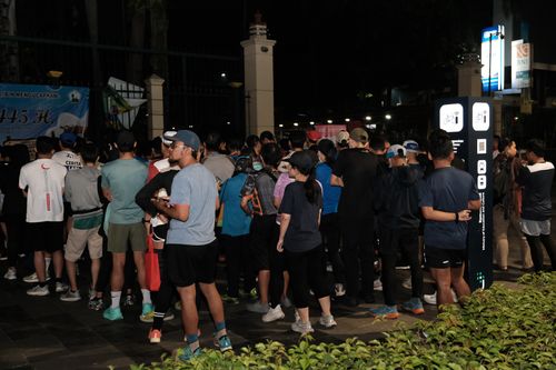Race photo from Smartfren Run 2024 Vibes