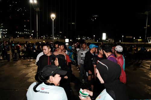 Race photo from Lari Bareng Yuk!