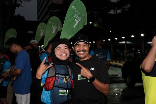 Race photo from Road to BAF Lions Run 2024