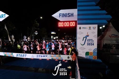 Race photo from Jabar Run 10K 2024
