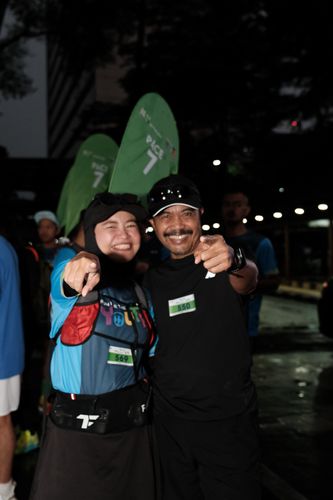 Race photo from Road to BAF Lions Run 2024