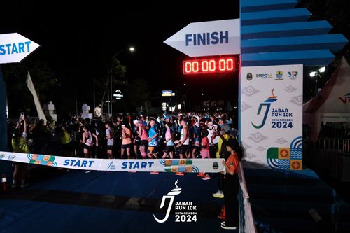 Race photo from Jabar Run 10K 2024