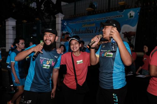 Race photo from Road to BAF Lions Run 2024