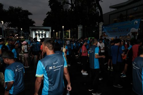 Race photo from Road to BAF Lions Run 2024