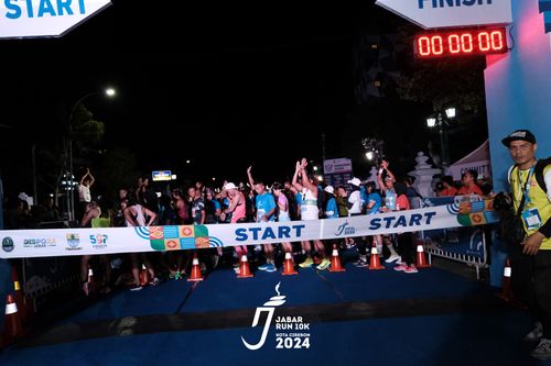 Race photo from Jabar Run 10K 2024