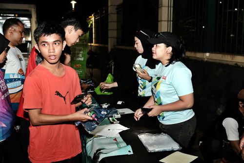 Race photo from Lari Bareng Yuk!