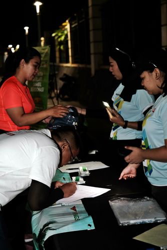Race photo from Lari Bareng Yuk!
