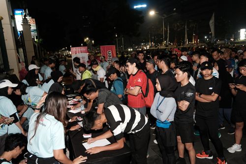 Race photo from Smartfren Run 2024 Vibes