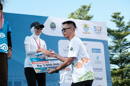 Race photo from Jabar Run 10K 2024