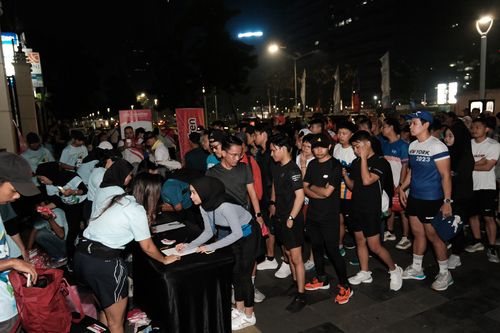 Race photo from Smartfren Run 2024 Vibes