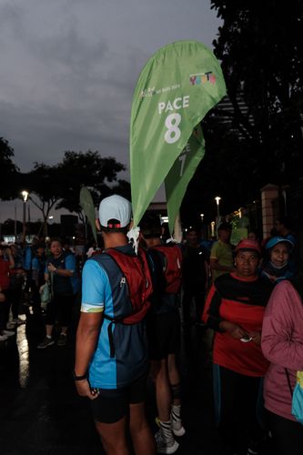 Race photo from Road to BAF Lions Run 2024