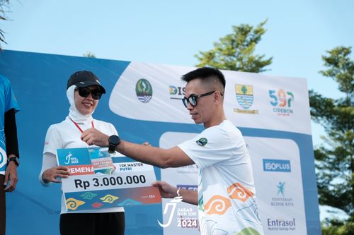Race photo from Jabar Run 10K 2024
