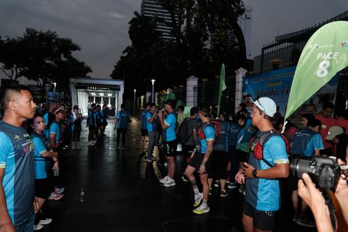 Race photo from Road to BAF Lions Run 2024
