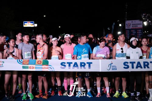 Race photo from Jabar Run 10K 2024