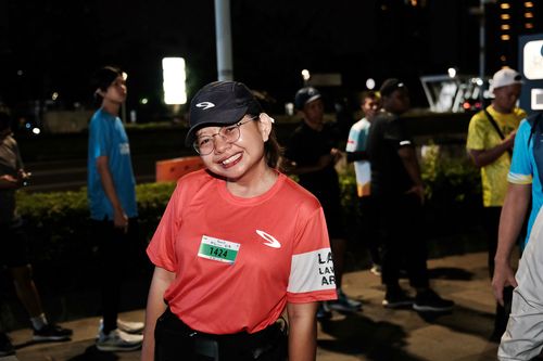 Race photo from Lari Bareng Yuk!
