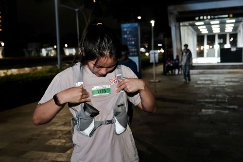 Race photo from Lari Bareng Yuk!