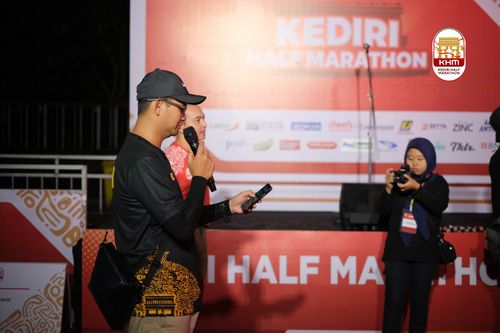 Race photo from Kediri Half Marathon 2025