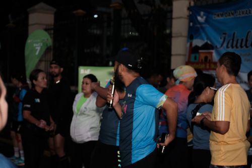 Race photo from Road to BAF Lions Run 2024