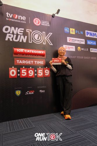 Race photo from ONE RUN 10K 2025