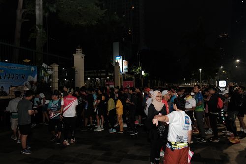 Race photo from Smartfren Run 2024 Vibes