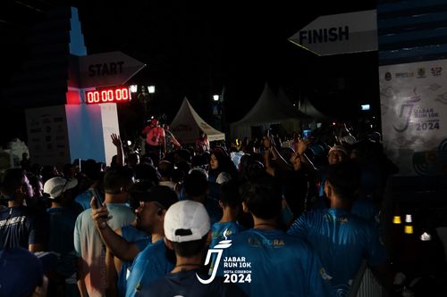 Race photo from Jabar Run 10K 2024