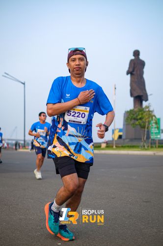 Race photo from ISOPlus Run 2024 Jakarta