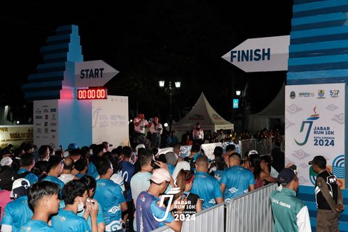 Race photo from Jabar Run 10K 2024