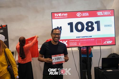 Race photo from ONE RUN 10K 2025