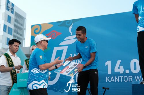Race photo from Jabar Run 10K 2024