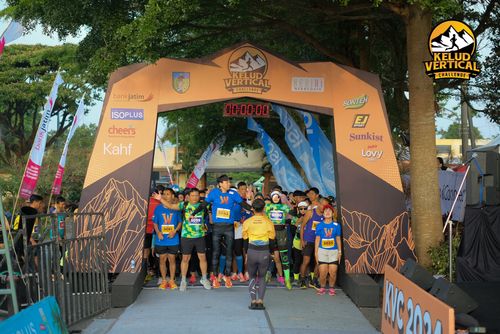 Race photo from Kelud Vertical Challenge 2024