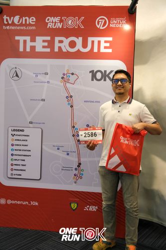 Race photo from ONE RUN 10K 2025
