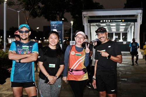 Race photo from Lari Bareng Yuk!