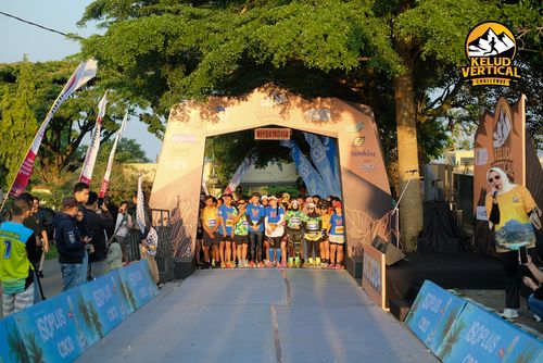 Race photo from Kelud Vertical Challenge 2024