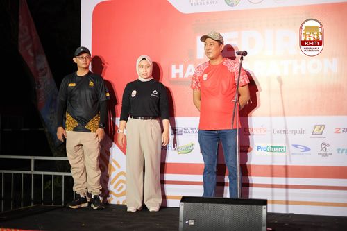 Race photo from Kediri Half Marathon 2025
