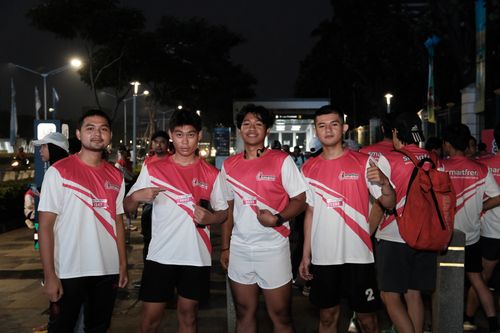 Race photo from Smartfren Run 2024 Vibes