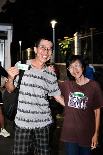 Race photo from Lari Bareng Yuk!