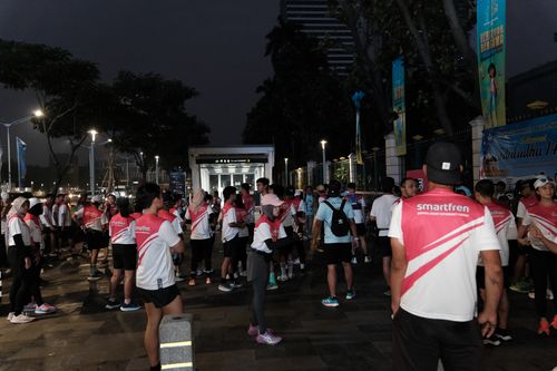 Race photo from Smartfren Run 2024 Vibes