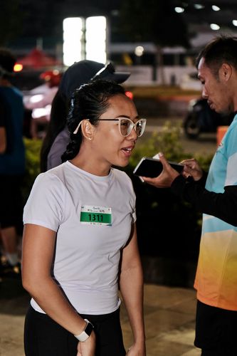 Race photo from Lari Bareng Yuk!